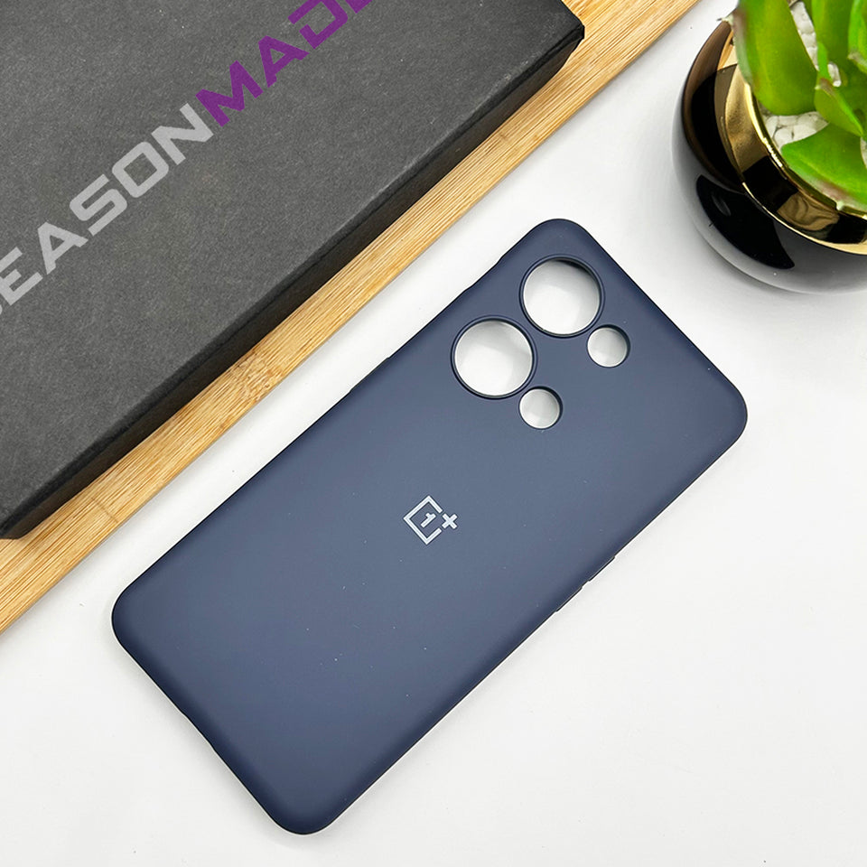 OnePlus Liquid Silicone Case Cover Pacific Blue