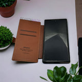 Samsung Galaxy S24 Ultra PU Leather Flip Card Slot Soft Magnetic Closure Case Cover