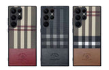 Samsung Galaxy S23 Ultra Santa Barbara Polo PLAID Premium Leather Case