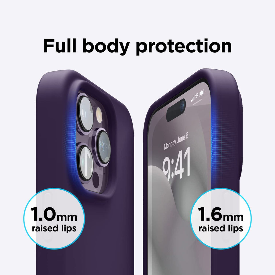 iPhone 14 Series Deep Purple Premium Case Cover
