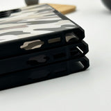 Samsung Galaxy S23 Ultra Camouflage Pattern Bumper Case Cover