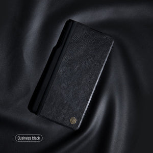 Nillkin Samsung Galaxy Z Fold 4 5G Qin Pro Leather Flip Cover ( Black )