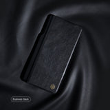 Nillkin Samsung Galaxy Z Fold 4 5G Qin Pro Leather Flip Cover ( Black )