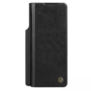 Nillkin Samsung Galaxy Z Fold 4 5G Qin Pro Leather Flip Cover ( Black )