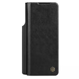 Nillkin Samsung Galaxy Z Fold 4 5G Qin Pro Leather Flip Cover ( Black )