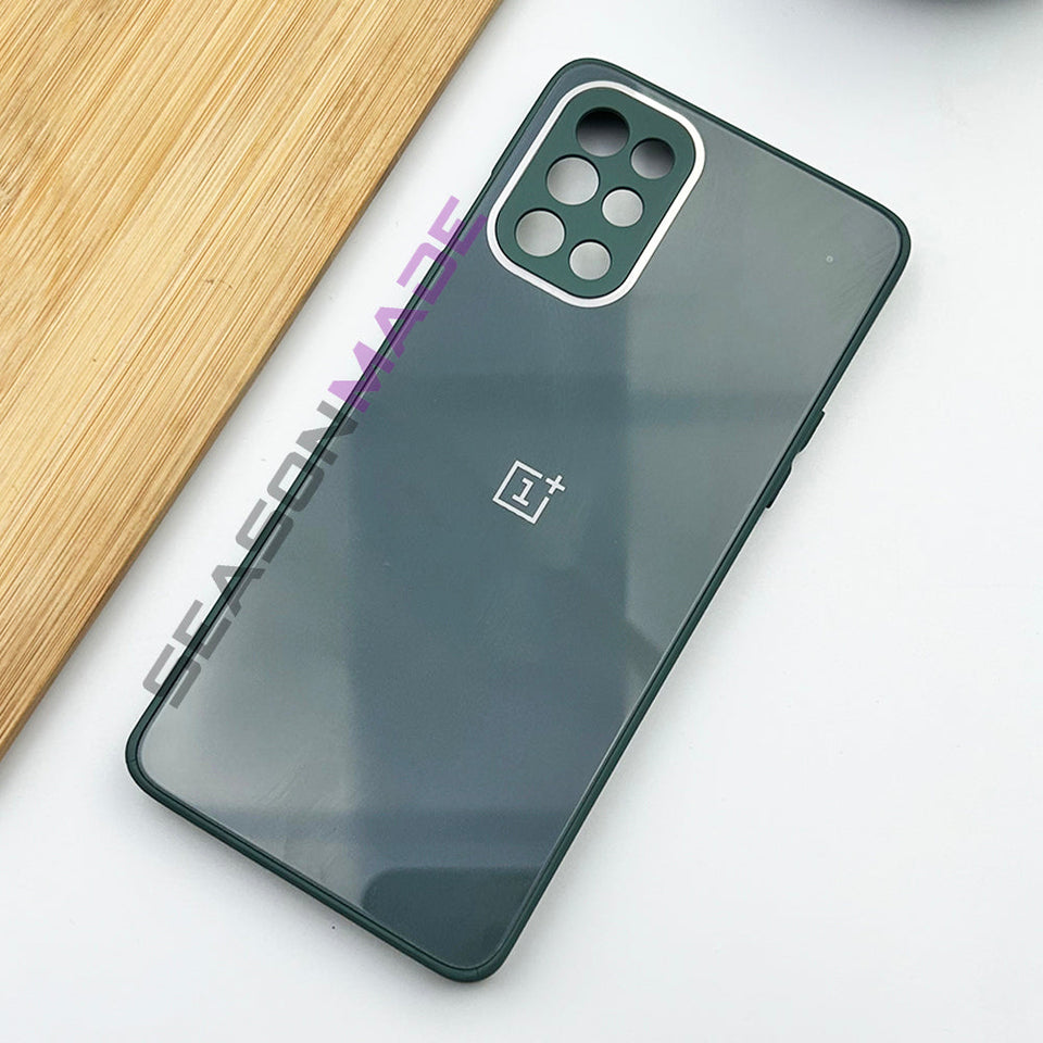 OnePlus 8T And 9R Glass Case Cover With Camera Protection