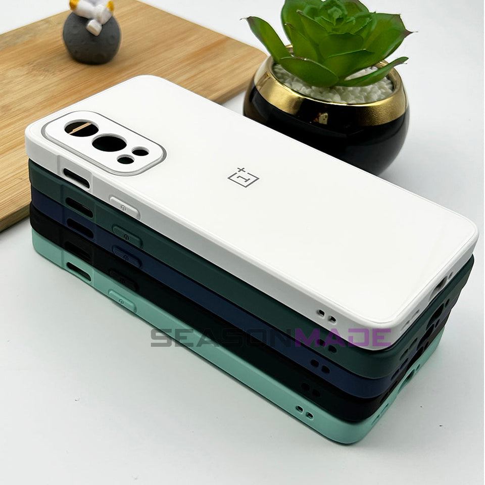 OnePlus Nord 2 Glass Case Cover With Camera Protection