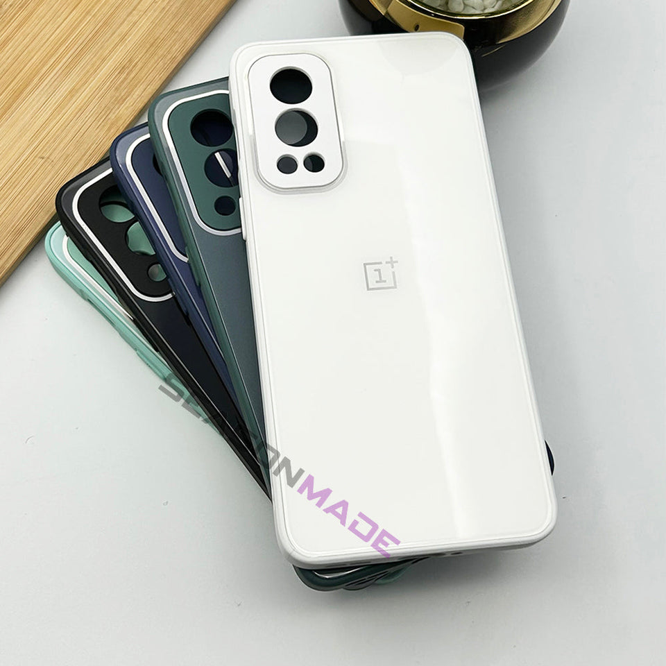 OnePlus Nord 2 Glass Case Cover With Camera Protection