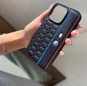 iPhone 15 Series Sport Performance M Honeycomb Design Case Cover