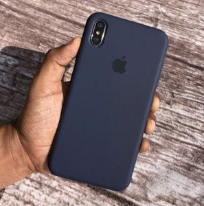 iPhone Liquid Silicone Case Cover Pacific Blue