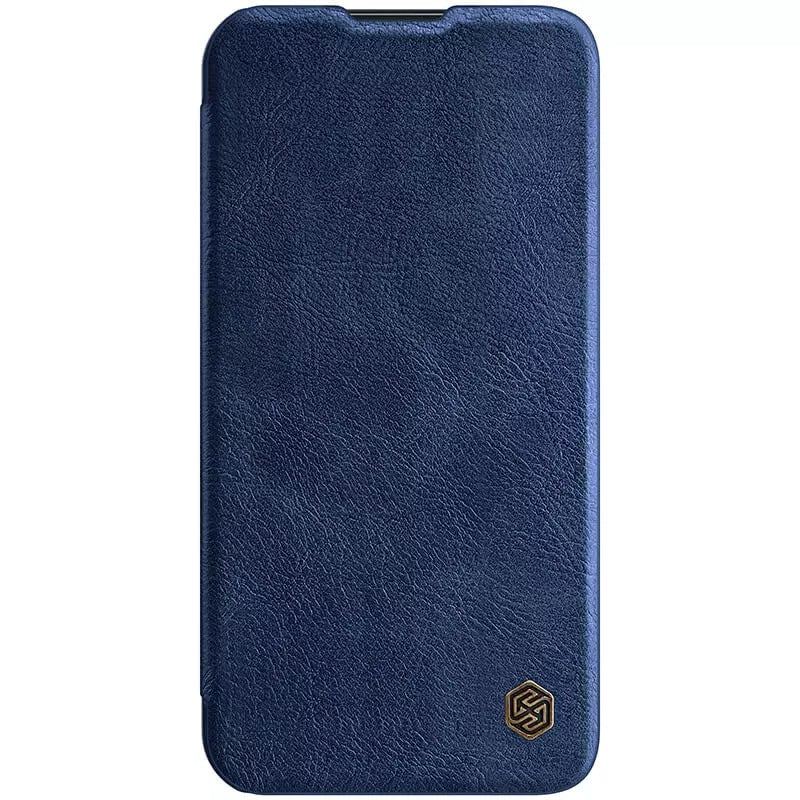 iPhone Nillkin Camera Protection QIN Leather Flip Case Blue