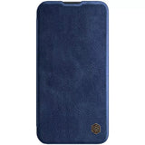 iPhone Nillkin Camera Protection QIN Leather Flip Case Blue