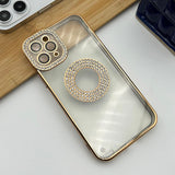 iPhone Logo Diamond Show Silicone Case Case