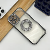 iPhone Logo Diamond Show Silicone Case Case