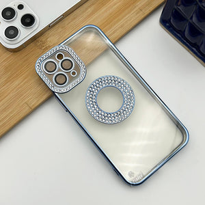 iPhone Logo Diamond Show Silicone Case Case