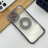 iPhone Logo Diamond Show Silicone Case Case